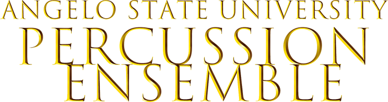 Angelo State University Percussion Ensemble logo